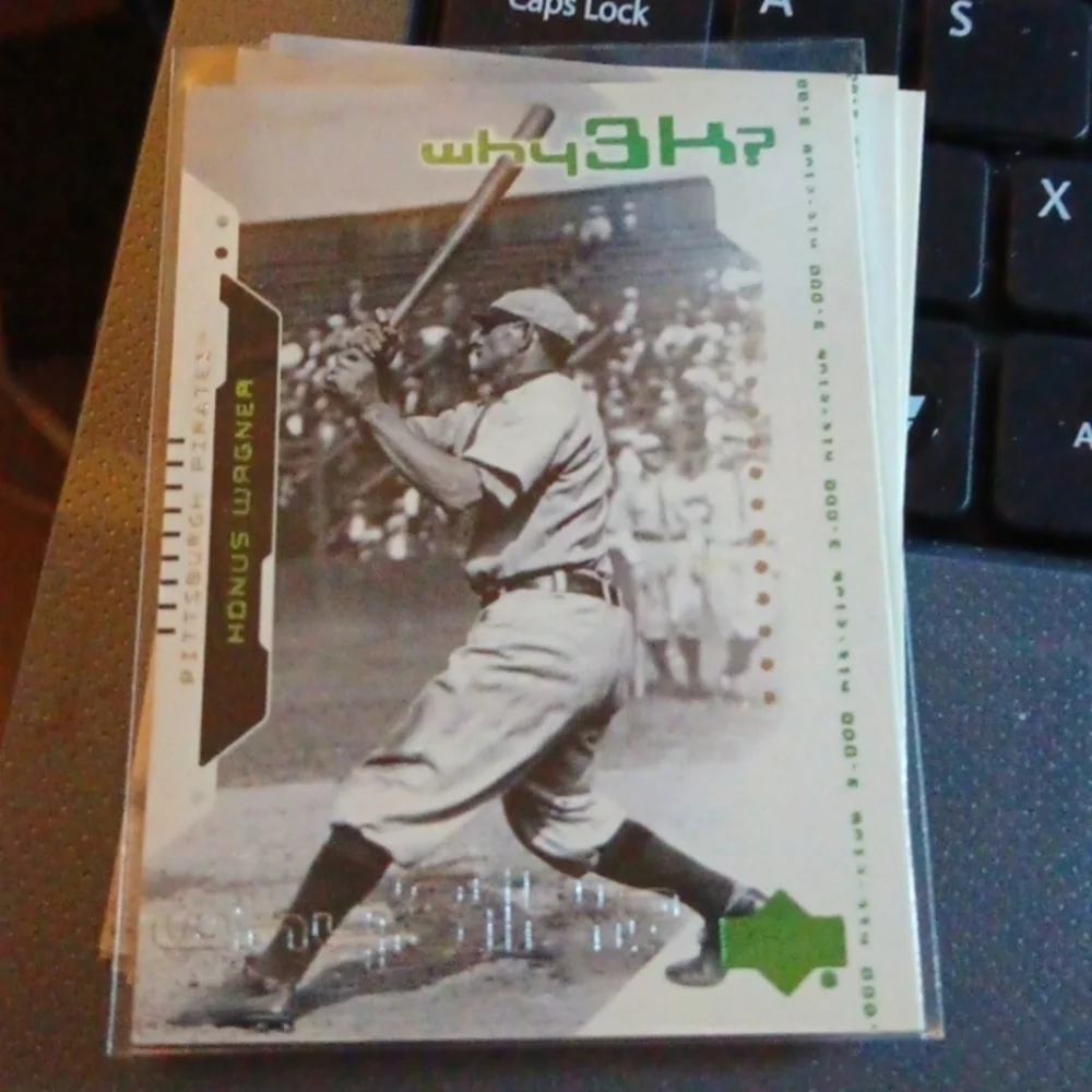 Honus Wagner 2000 y3k Upper Deck Pittsburgh Pirates